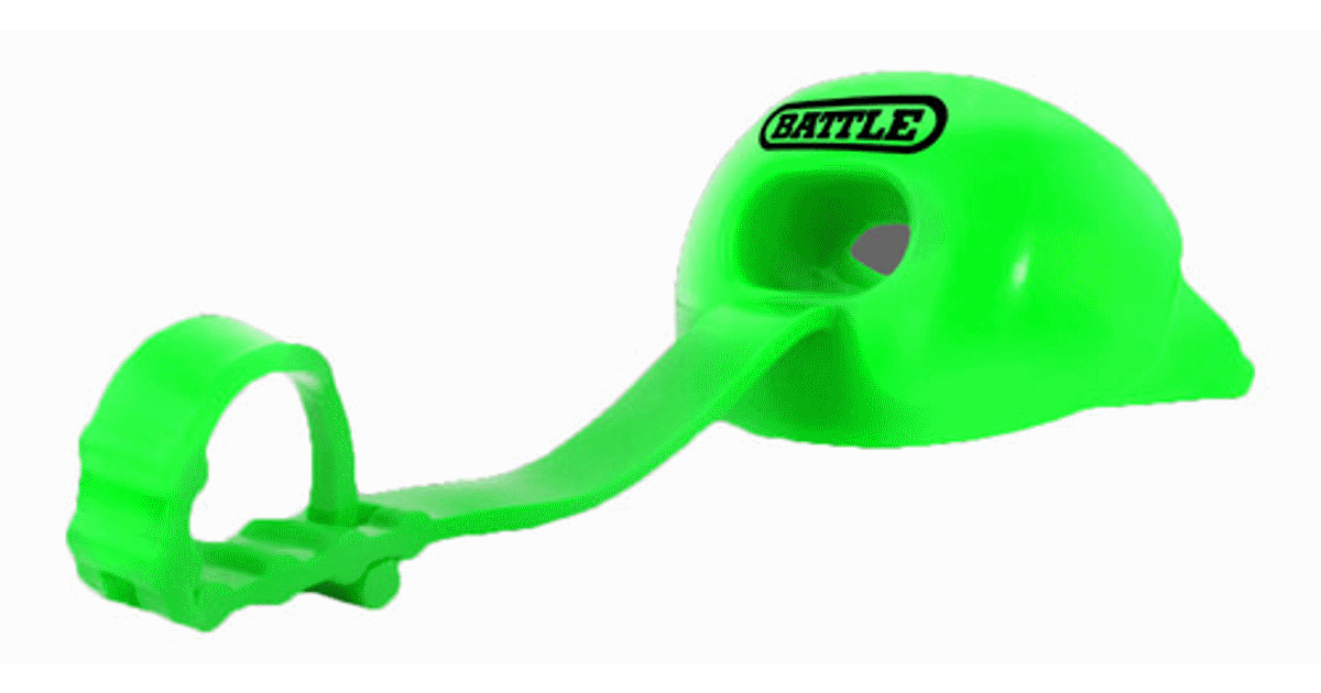 Battle+Sports+Science+Binky+Oxygen+Neon+Green+and+White+Neongreen