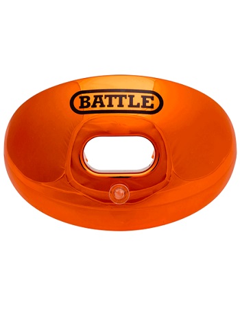 Battle Oxygen Chrome Mouth Guard Orange 1
